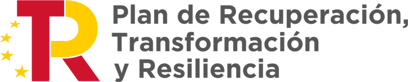 Logo Plan de Recuperación, transformación y resiliencia